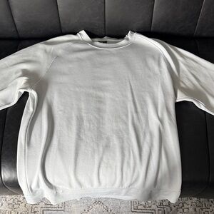 Nike Men's Light Gray Crewneck Sweater